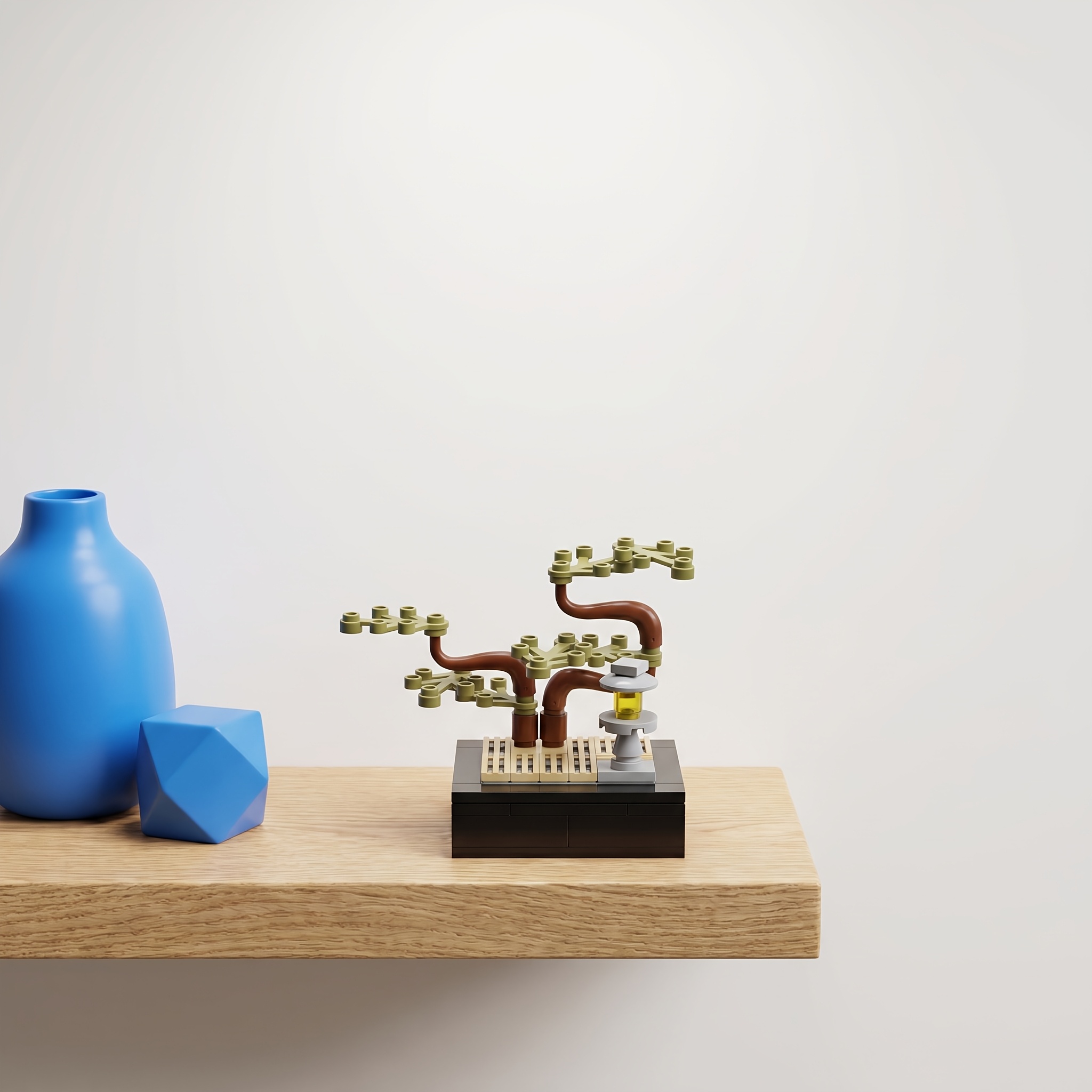 Small Potted Plants Building Blocks Toys, Gardening Decor